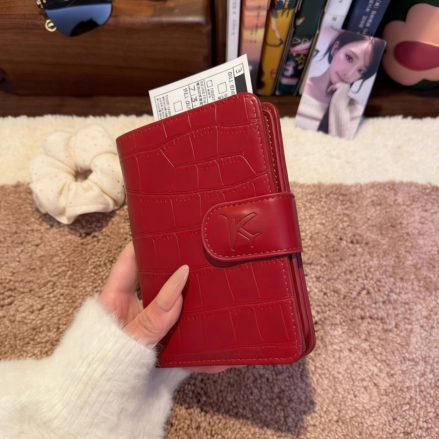 Multi-Functional Leather Passport Holder Wallet, Travel Document Organizer with Card Slots & Cash Pocket