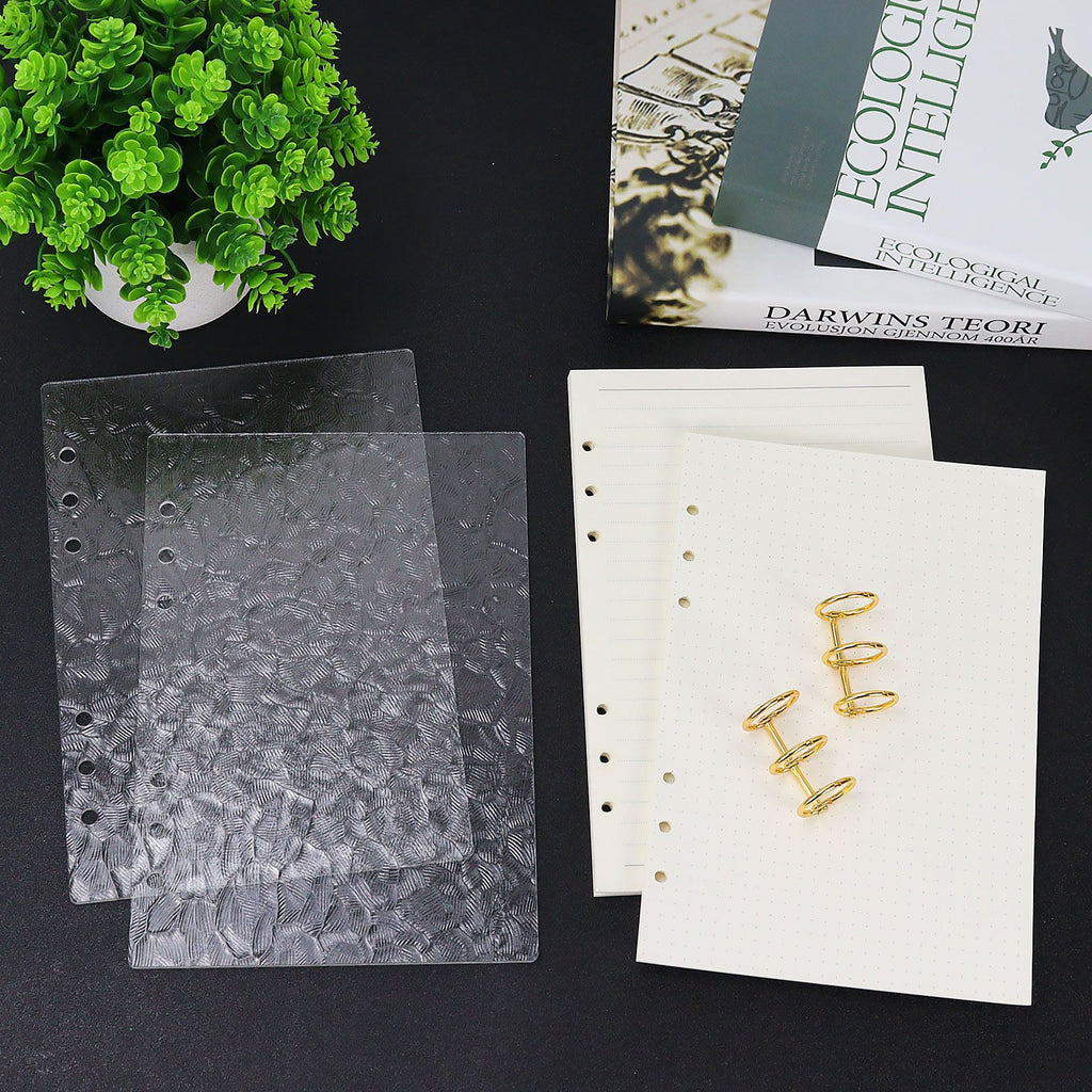Acrylic blanks planner inserts