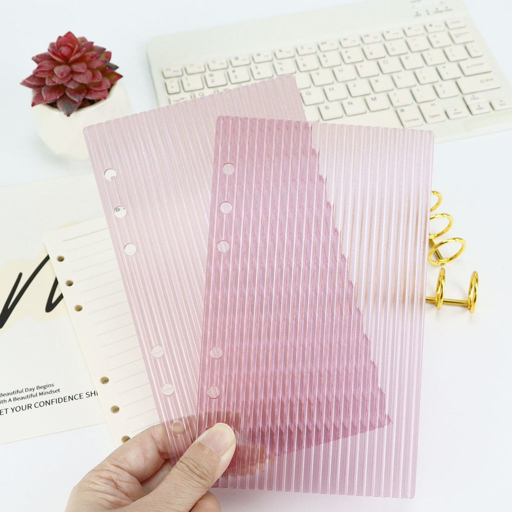 Acrylic blanks planner inserts
