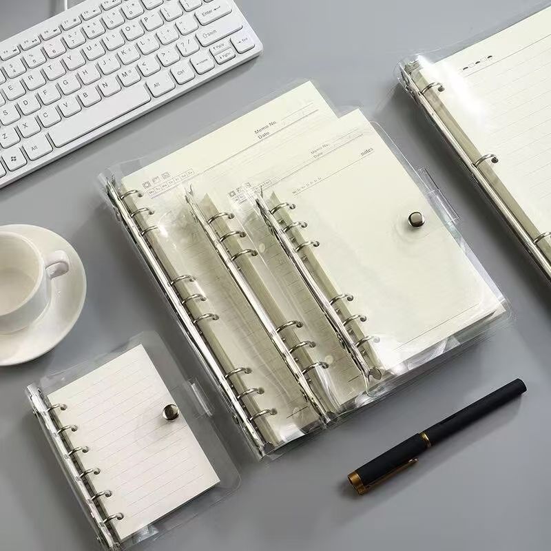 Blank Lined Planner Binder for Journaling & Daily Organization