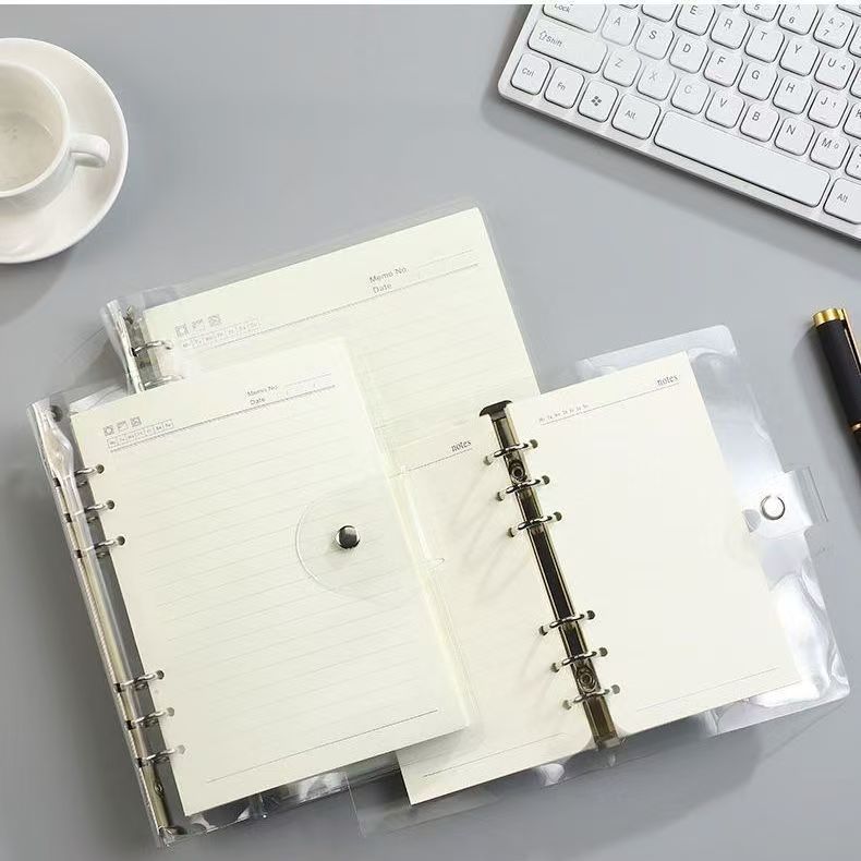 Blank Lined Planner Binder for Journaling & Daily Organization