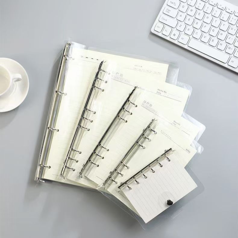 Blank Lined Planner Binder for Journaling & Daily Organization