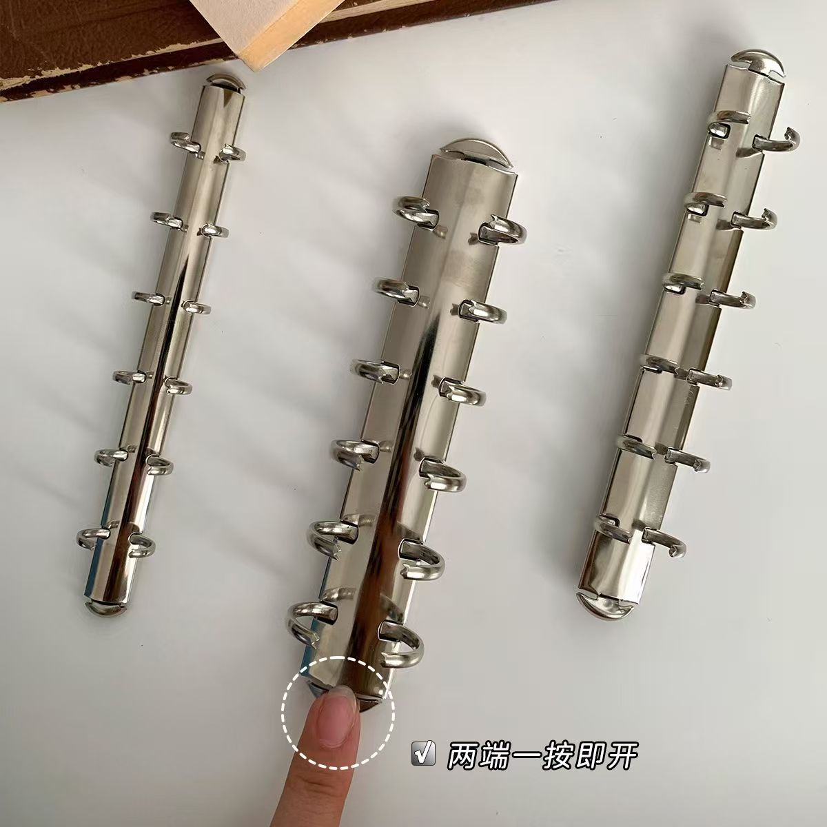 Loose-Leaf Notebook Replacement Rings for A5/A6/A7 Planners