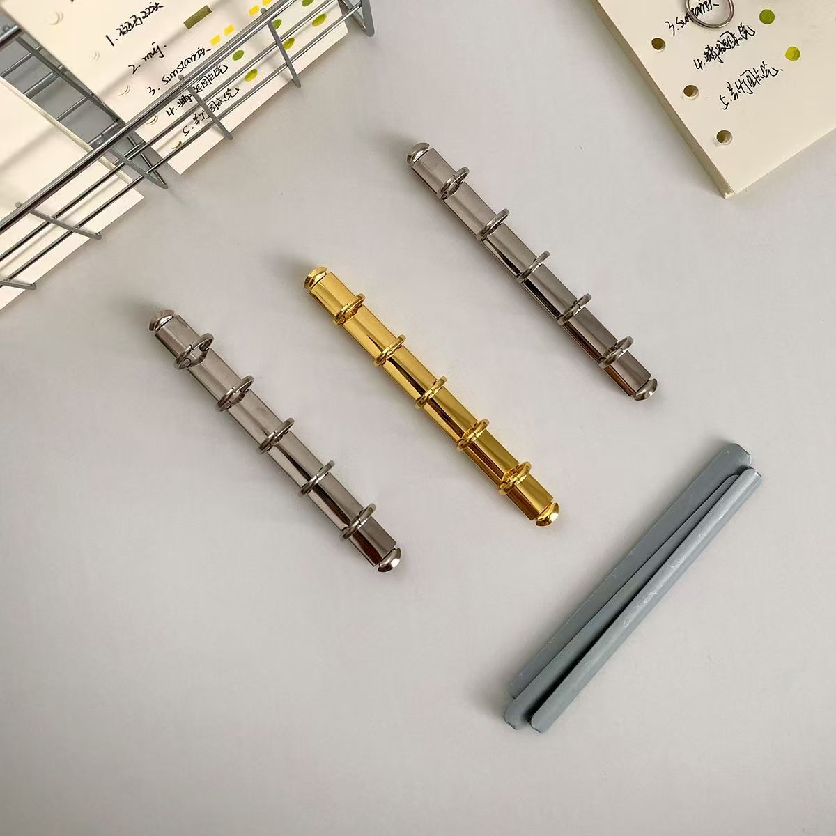 Loose-Leaf Notebook Replacement Rings for A5/A6/A7 Planners
