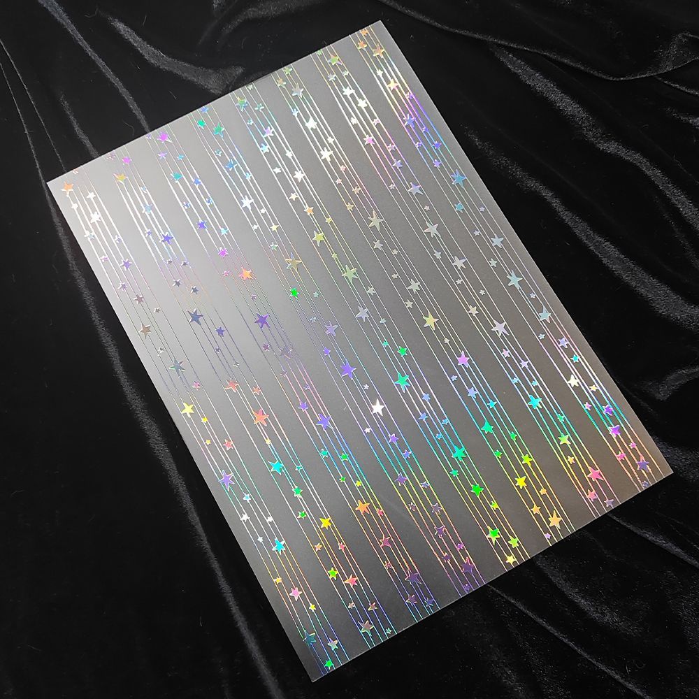 Holographic Star & Constellation Stickers, Transparent DIY Decals for Planners & Crafts  