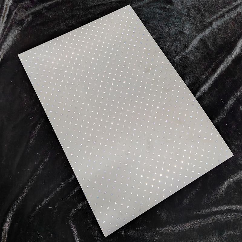 Holographic Star & Constellation Stickers, Transparent DIY Decals for Planners & Crafts  