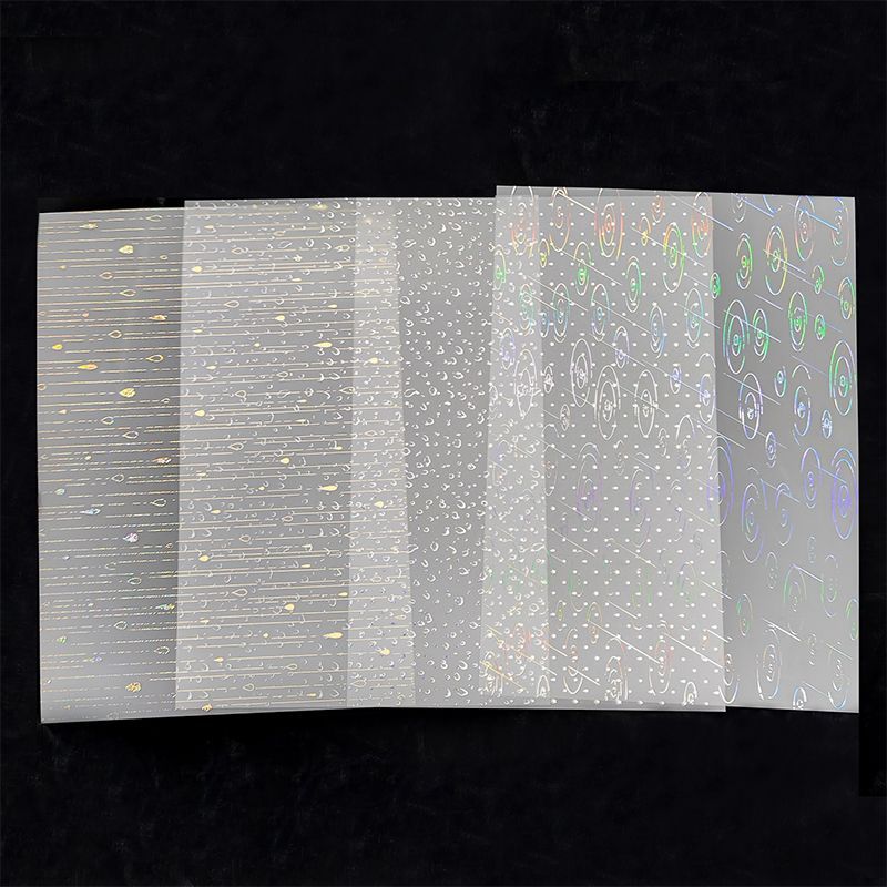 Holographic Star & Constellation Stickers, Transparent DIY Decals for Planners & Crafts  