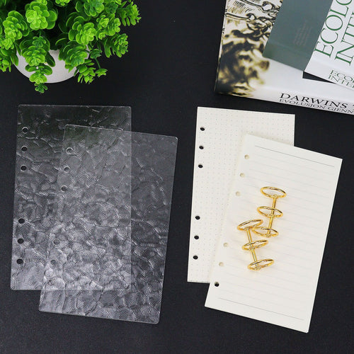 Acrylic blanks planner inserts
