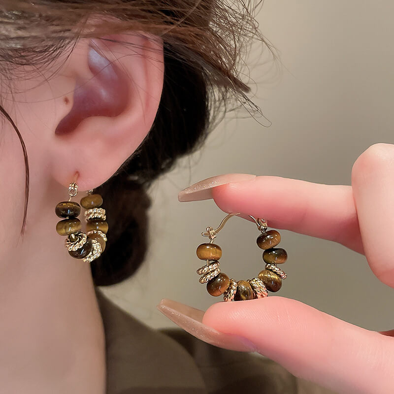 Silver Needle Luxury Fashion Earrings for Women