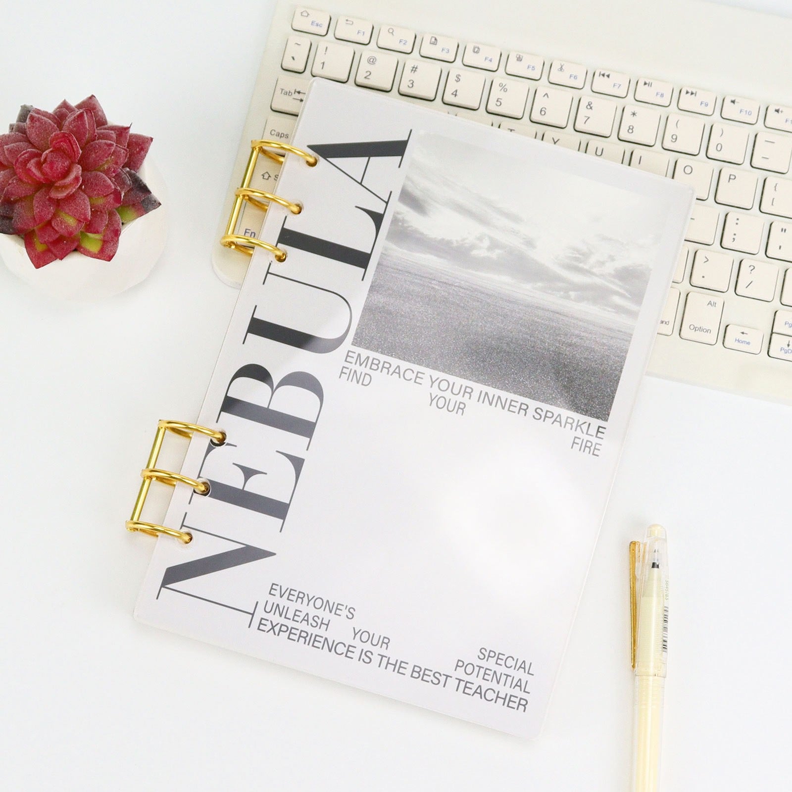 Acrylic blanks planner inserts